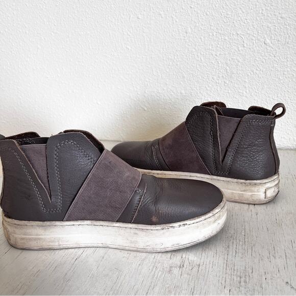 J Slides Holland high top slip on platform sneakers size 7.5 - Picture 3 of 11